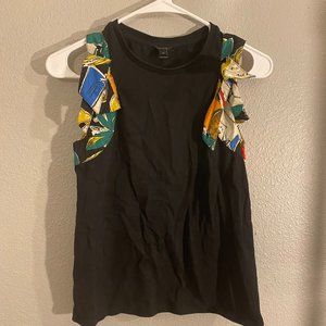 🌼3 for $15🌼 J. Crew Tank with Ribbon Sleeves